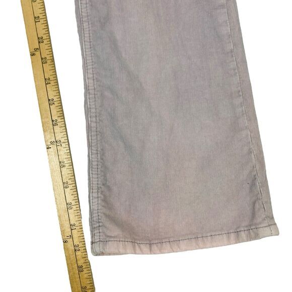 We The Free Flare Pants Womens 31 Lavender High Rise Corduroy Stretchy Side Zip - Picture 12 of 14